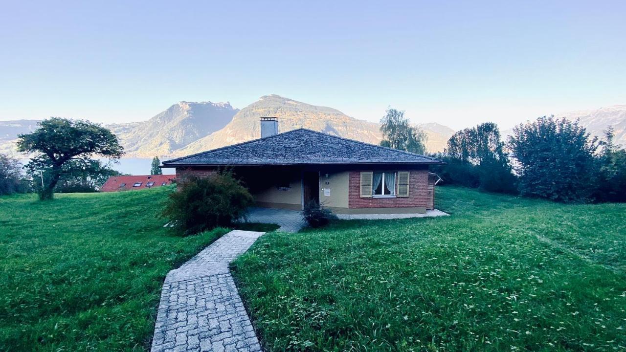 Lakeview Little House Krattigen Extérieur photo